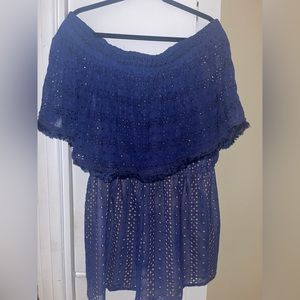 Ranna Gill Off-the-Shoulder Romper